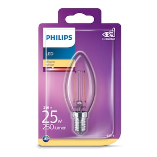 Philips | Lamp | LED | 25W | B35 | E14 | WW 
