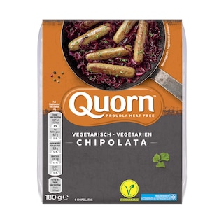 Quorn | Quorn chipolata + moes 