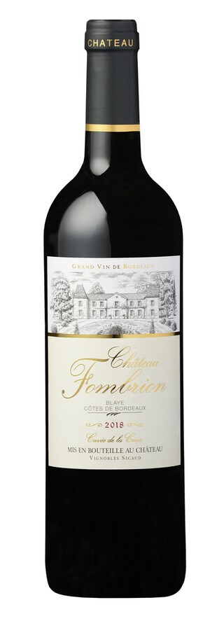 France - Frankrijk | Bordeaux - Blaye Cd Bordeaux | Château Fombrion 2018 Rouge 
