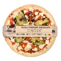 Pizza verdure grigliate