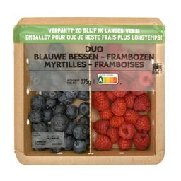 Delhaize | Framboise - Myrtille | Duo 