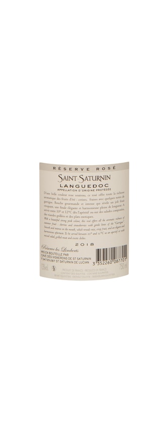 France - Frankrijk | Midi - Coteaux du Languedoc | Saint Saturnin Rosé 2018 