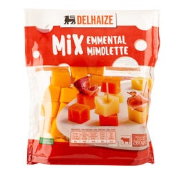 Delhaize | DLH CUBES EMMENT MIMOL 280G 