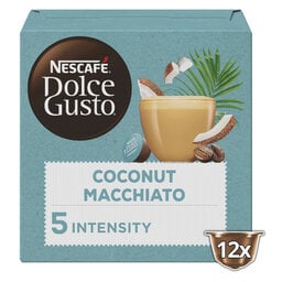 Koffie | Macchiato kokosmelk | 12 Caps | Vegan