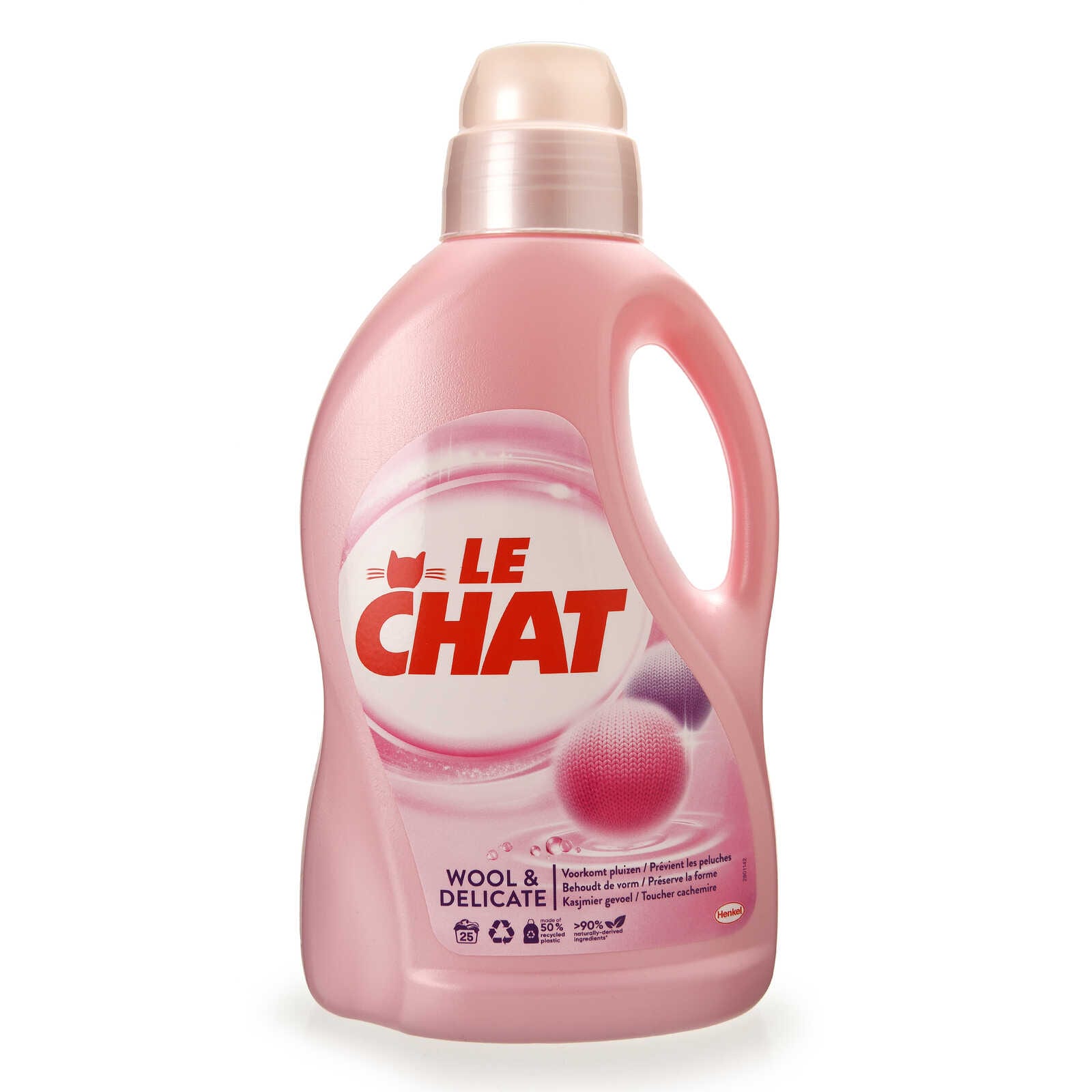 Le Chat | Wasmiddel | Wol | Delicate textiel | 1,5L | 25DS | 25 st |  Delhaize