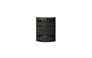 Oro De Uva | CAVA ORO DE UVA SEMI SEC 