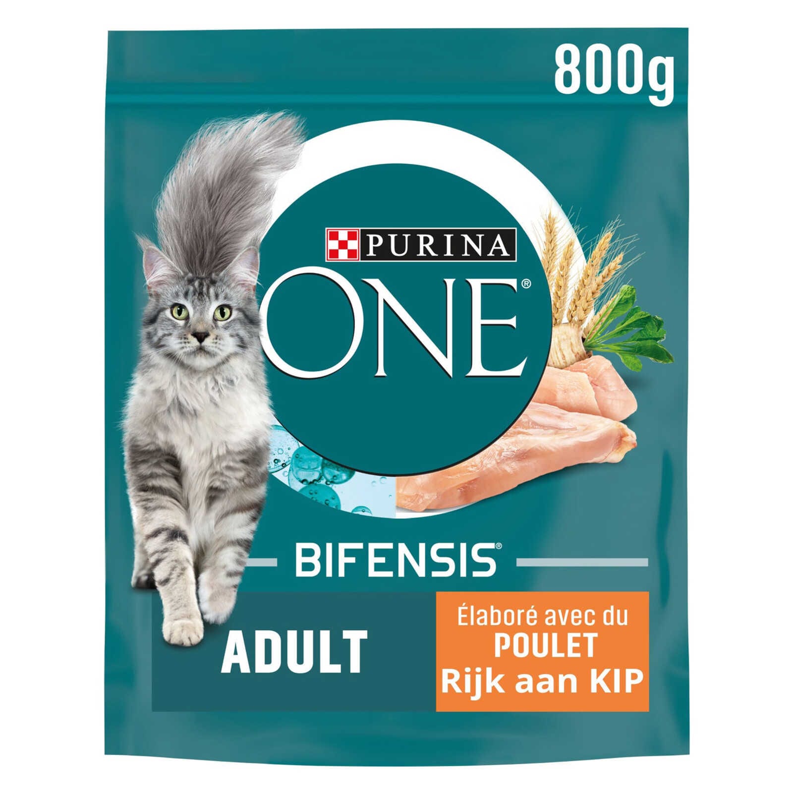 Purina ONE Kattenvoeding | Brokjes | Adult | Kip