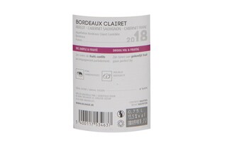 France - Frankrijk | Bordeaux - Bordeaux AC | Bordeaux Clairet 2018 