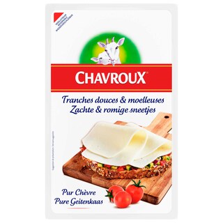 Chavroux | Fromage de chèvre | Tranches 150 gr