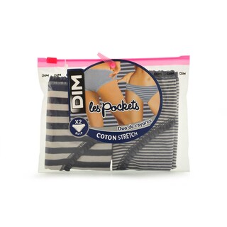 Dim | Paris | Slips pocket casual | grijs/blauw | 44/46 