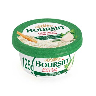 Boursin | Kaas|Zacht & Romig Knoflook & Fijne Kruiden 125 gr