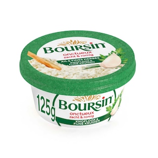 Boursin | Fromage frais | Onctueux Ail & Fines Herbes | 125g 125 gr