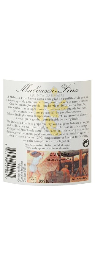 Portugal | DAO | Quinta Maias Malvasia 2013 | Blanc 