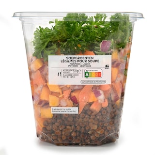 Delhaize | Soep | Pompoen | Linzen 