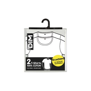 Dim | Paris | T-shirt heren | col rond | wit | L 