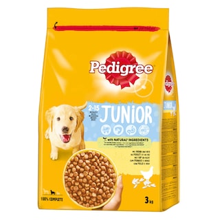 Pedigree | Aliment chien | Croquette | Junior | Poulet 3 kg
