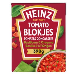 Tomato | Blokjes | Basilicum | Oregano