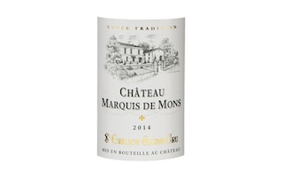 France - Frankrijk | Bordeaux - Saint Emilion Gc | Château Marquis de Mons 2014 Rood 