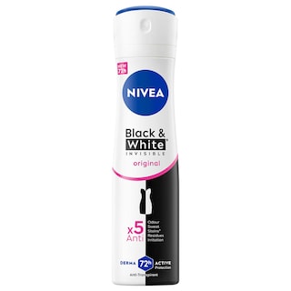 Nivea | Spray | Invisible For Black & White | Original | 150ml 