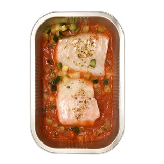 Delhaize | Kabeljauw in tomatensaus 