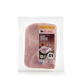 Delhaize | Ham | Ontvet | Gekookt | Maxi Pack 