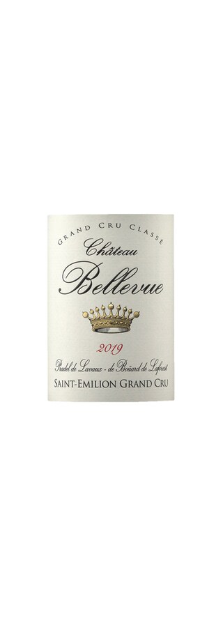 France - Frankrijk | Bordeaux Saint-Emilion | Château Bellevue Grand Cru | Caisse en Bois | 2019 | Rouge 75 cl