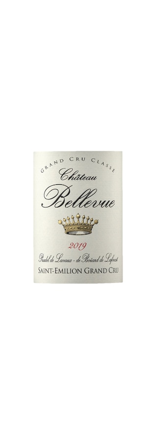 France - Frankrijk | Bordeaux Saint-Emilion | Château Bellevue Grand Cru | Houten Kist | 2019 | Rood 