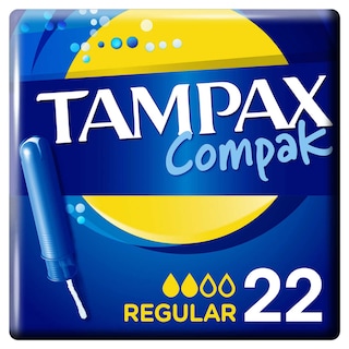 Tampax | Compak | Tampons | Regulier 