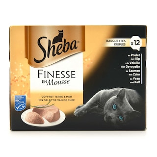 Sheba | Finesse | Mousse | Coffret Terre & Mer 