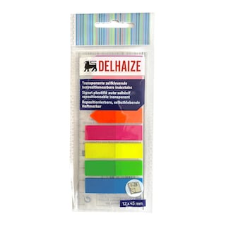 Delhaize | Indextabs | Zelfklevend | 45 mm x 12 mm 