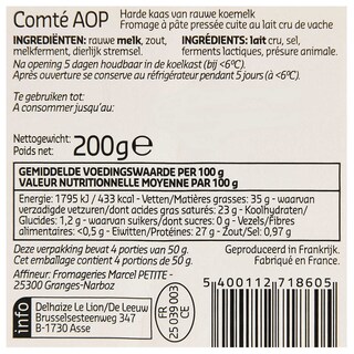 Taste of Inspirations | Fromage | Comté | AOP | 12 mois | Bloc 
