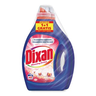 Dixan | Gel | Lavage | Orchidée | 2L | 1+1 