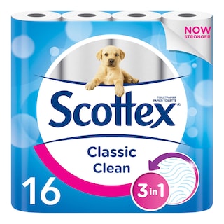 Scottex | Toiletpapier | Wit | Eco | 30+10 