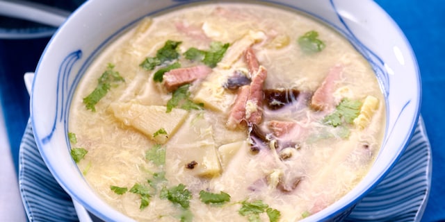 Soupe pékinoise aux œufs
