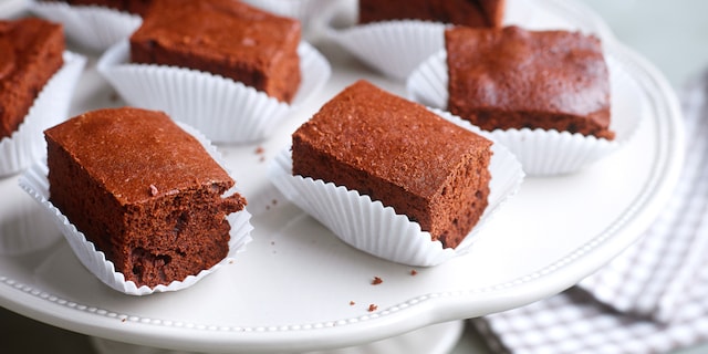 Brownies pur chocolat