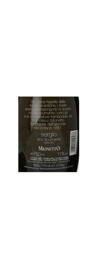 Mionetto | Vino Spumante | Extra Dry 75 cl