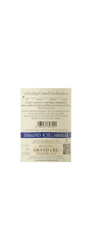France - Frankrijk | Alsace | Schlumberger Riesling Grand Cru Kessler 13 
