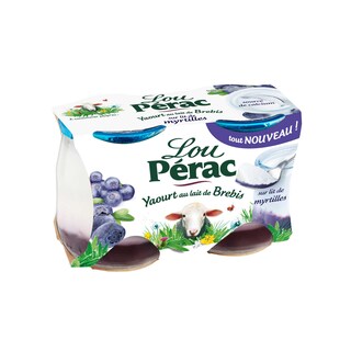 Lou Perac | Yaourt sur lit de myrtilles au lait de brebis 