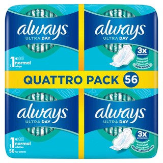 Always | Ultra | Verbanden | Normal | 4-pack 