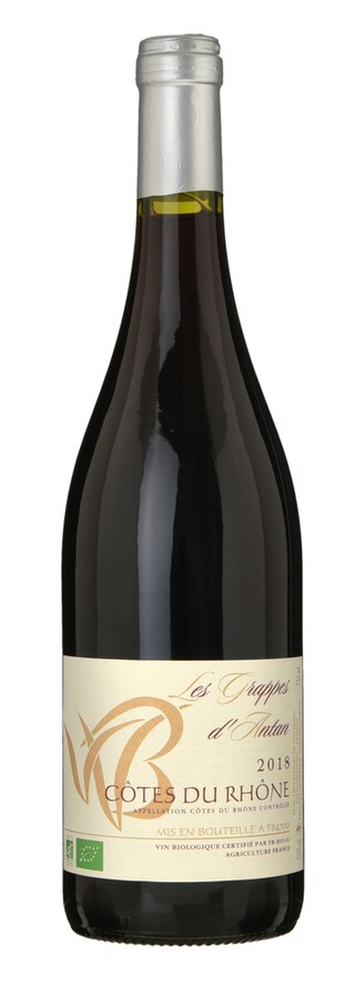 France - Frankrijk | Rhône - Côtes du Rhône | Les Grappes d'Antan 2018 | BIO 