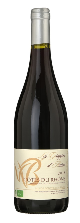France - Frankrijk | Rhône - Côtes du Rhône | Les Grappes d'Antan 2018 | BIO 