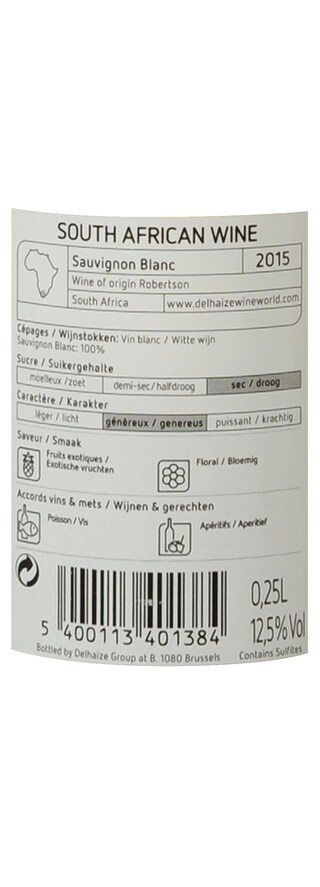 Afrique du Sud - Zuid-Afrika | Robertson | Sauvignon AFS Blanc 