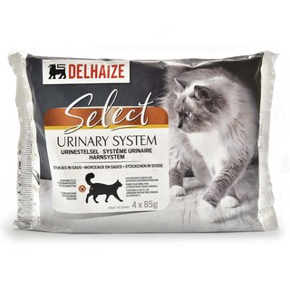 Delhaize | Aliment chat | Pouch | Système uninaire sain 