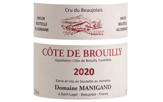 France - Frankrijk | Bourgogne - Cru du Beaujolais | Côte de Brouilly Domaine Manigand 2020 Rouge 