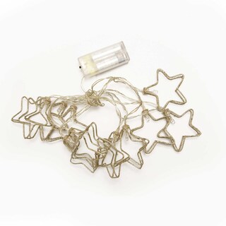 Delhaize | Décor de Guirlande Lumineuse Double | 10 Led 