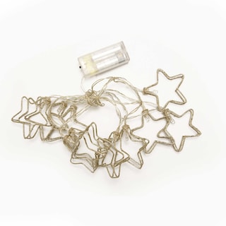 Delhaize | Décor de Guirlande Lumineuse Double | 10 Led 