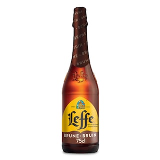 Leffe | Bière d'abbaye | Brune | 6,5% alc | Bouteille 