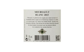 France - Frankrijk | Bourgogne - Côte de Beaune | Meursault 2015 Blanc 