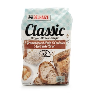 Delhaize | Farine | Blé | 6 céréales 
