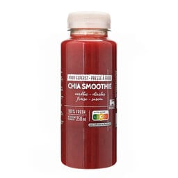 Smoothie | aardbei chia 250ml